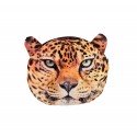 Sac pochette à chaîne kawaii bouille de léopard