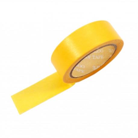 Masking tape couleur jaune melon