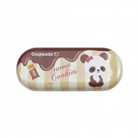 Boîte de lunettes kawaii Coo Panda chocolat