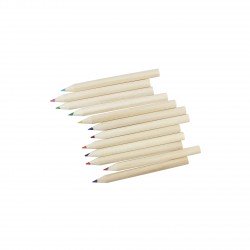 Kit 12 minis crayons de couleur