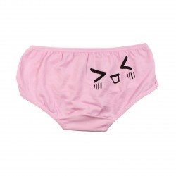Petite culotte emoji kawaii rose