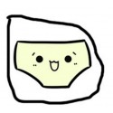 Petite culotte emoji kawaii jaune III