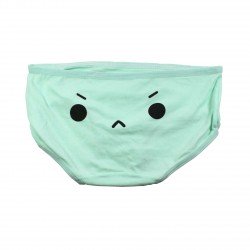 Petite culotte emoji kawaii vert II