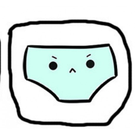 Petite culotte emoji kawaii vert II