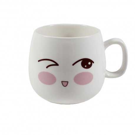 Tasse emoji kawaii 15 - Clin d'oeil