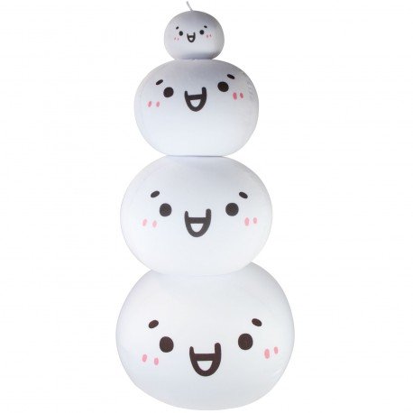 Strap boule mochi anti-stresse kawaii emoji 2 - timide