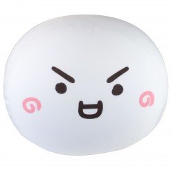 Coussin boule mochi anti-stresse kawaii emoji 3 Fighting