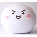 Coussin boule mochi anti-stresse kawaii emoji 3-S