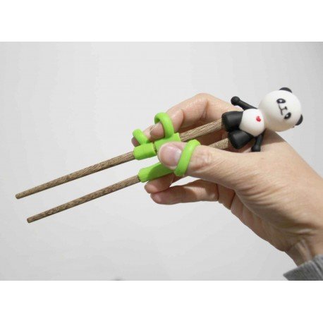 Kit Apprentissage baguettes panda kawaii