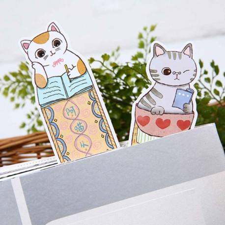 Marque-page chat japonais • La Boutique du Lecteur
