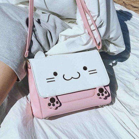 Sac bandoulière Chat kawaii