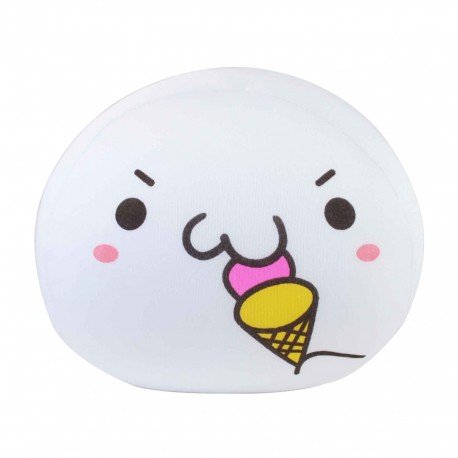 Coussin boule mochi anti-stresse kawaii emoji 8 Glace
