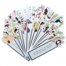 Marque pages Panda gourmand