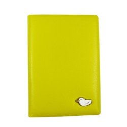 Porte passeport - Petit canard - jaune