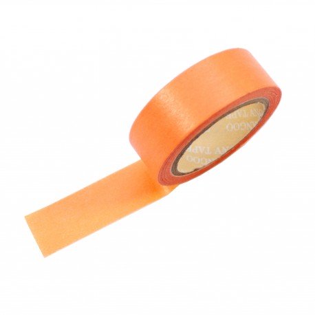 Masking tape couleur orange