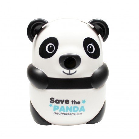 Taille crayons manuel save the panda sauvez le panda